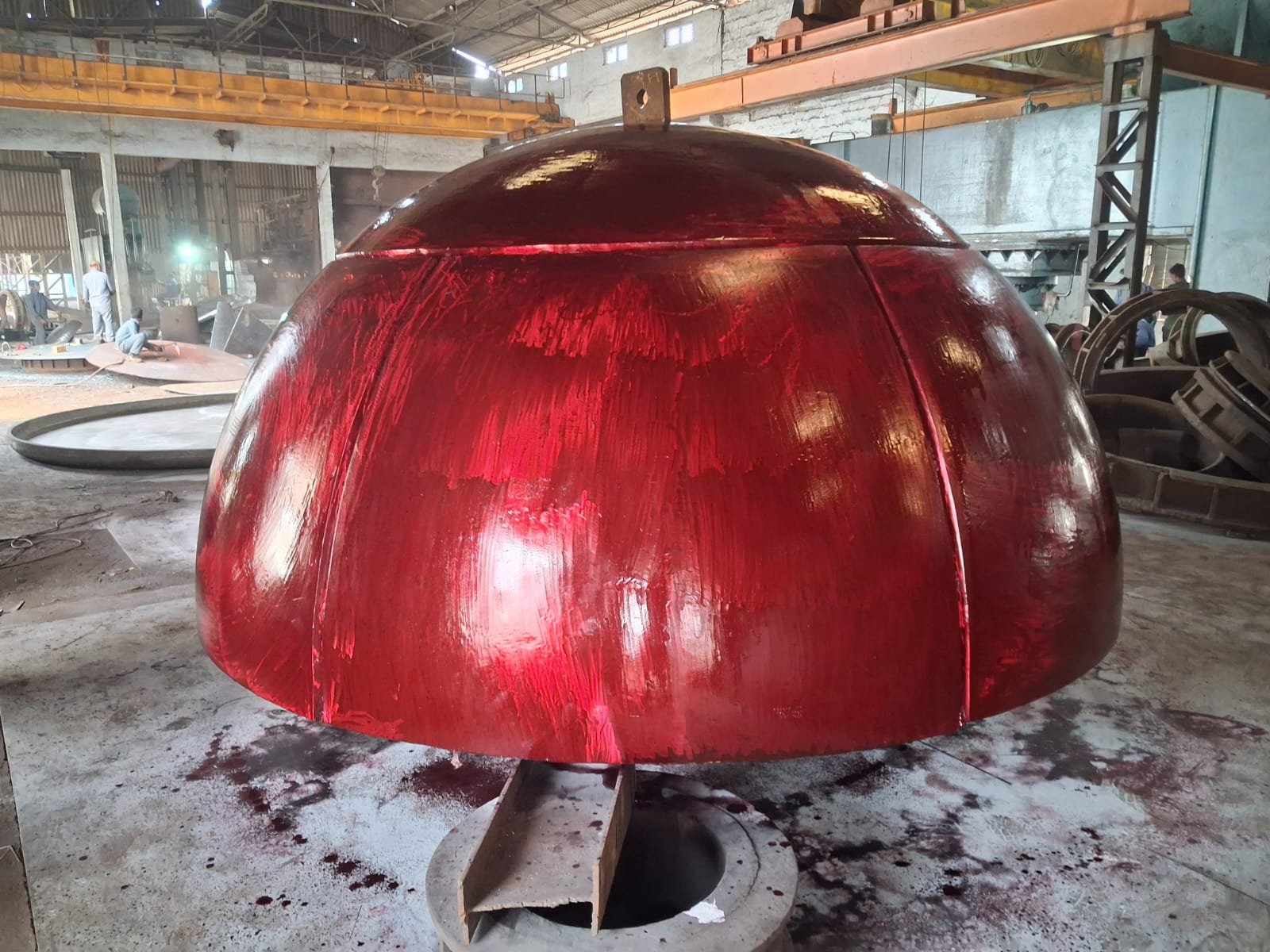 Hemisphere Dish End